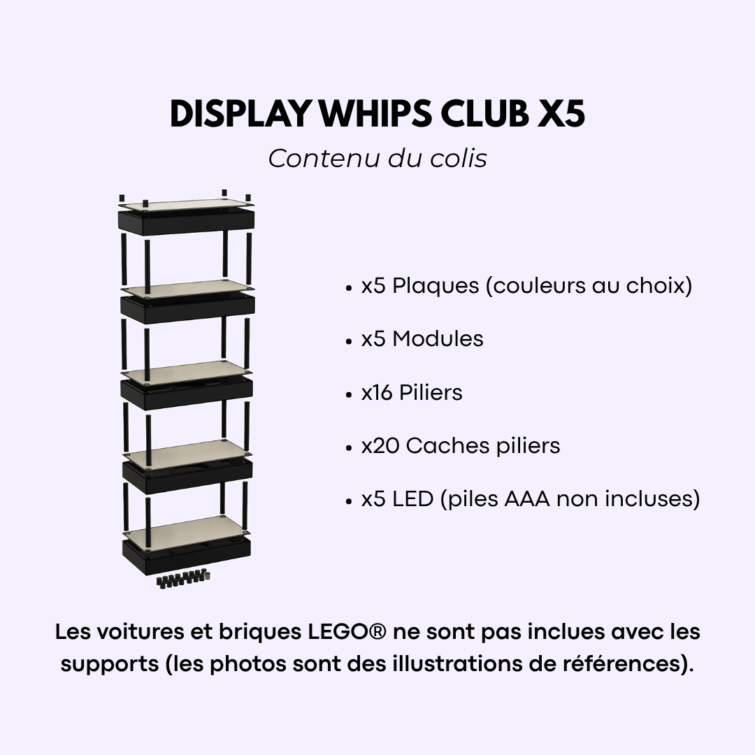 Display LED - LEGO Speed Champions